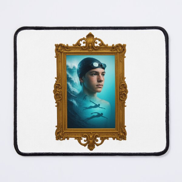 Item preview, Deep blue Swimmer designed and sold by KevinGarden.