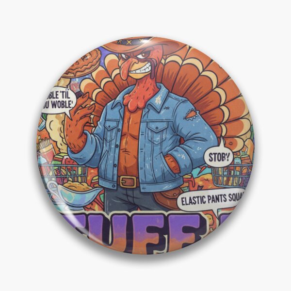 Item preview, Thanksgiving Turkey Cowboy - Stuff It! designed and sold by RainUlan53.