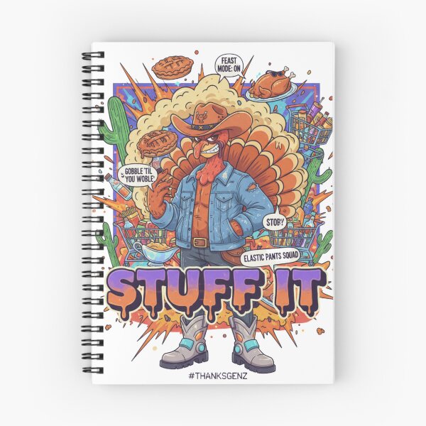 Item preview, Thanksgiving Turkey Cowboy - Stuff It! designed and sold by RainUlan53.