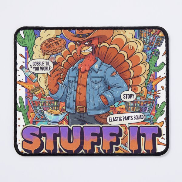 Item preview, Thanksgiving Turkey Cowboy - Stuff It! designed and sold by RainUlan53.