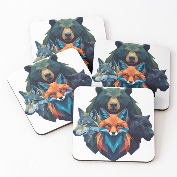 Item preview, Apex Predators Geometric Animal Collective designed and sold by Zentria.