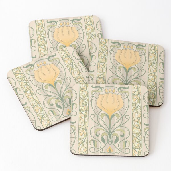 Item preview, Glass Garden - Golden Bloom designed and sold by Carina Parry Studios.
