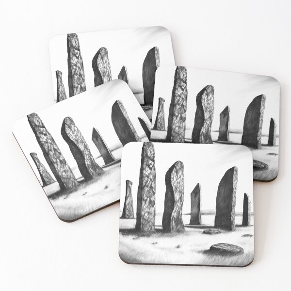 Item preview, Ballymeanoch Standing Stones designed and sold by Island Art Studios.