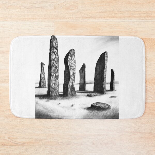 Item preview, Ballymeanoch Standing Stones designed and sold by Island Art Studios.