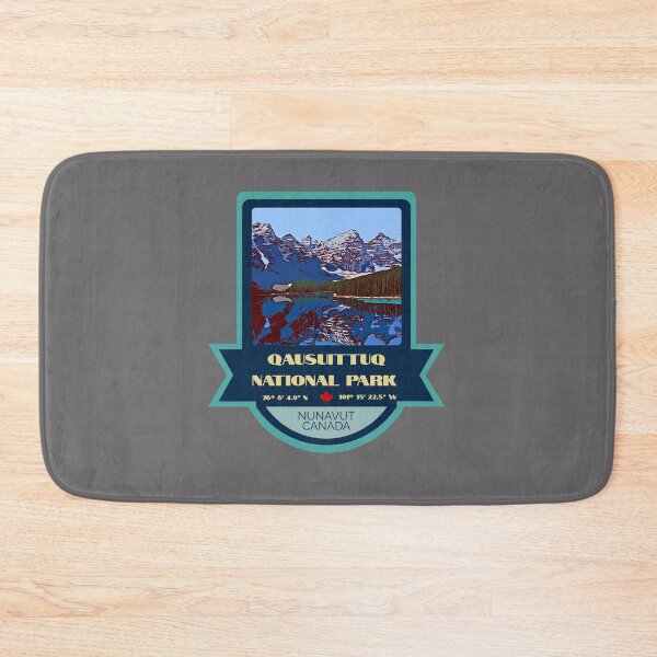Item preview, Qausuittuq National Park Vintage Retro Sticker – Canada National Park Badge Design designed and sold by RouseDesigns.