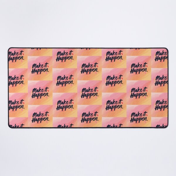 Item preview, Make It Happen – Vibrant Motivation Art designed and sold by RiseCulture.