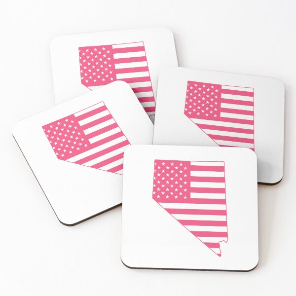 Item preview,  Nevada USA Flag Silhouette – Stars and Stripes State Outline designed and sold by Paper Drip.