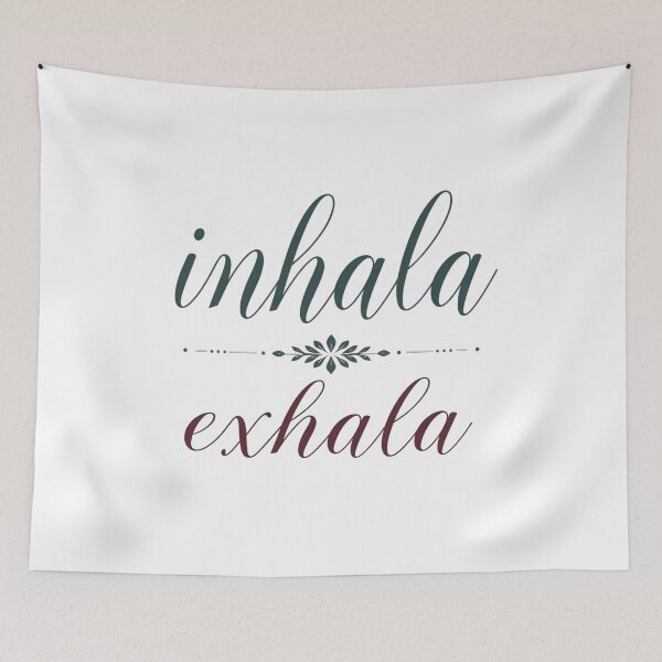 Item preview, Inhala Exhala Spanish Yoga Shirt | Bilingual Meditation Gift | Stress Relief Breathwork Wellness Tee designed and sold by Aesthynova.