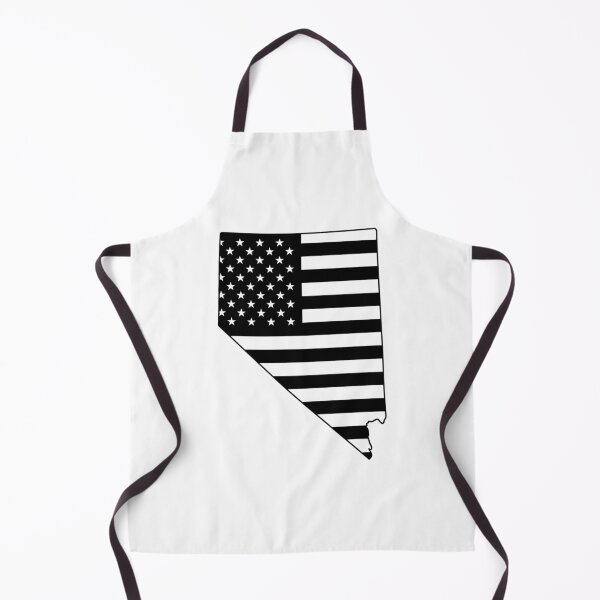 Item preview, Nevada USA Flag Silhouette – Stars and Stripes State Outline designed and sold by Paper Drip.