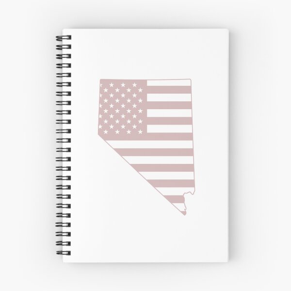 Item preview,  Nevada USA Flag Silhouette – Stars and Stripes State Outline designed and sold by Paper Drip.