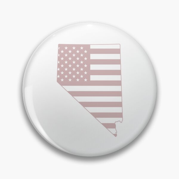 Item preview,  Nevada USA Flag Silhouette – Stars and Stripes State Outline designed and sold by Paper Drip.