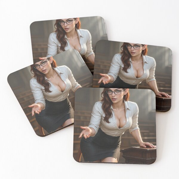 Item preview, Demoness teacher cleavage   designed and sold by CathryneDelamort.