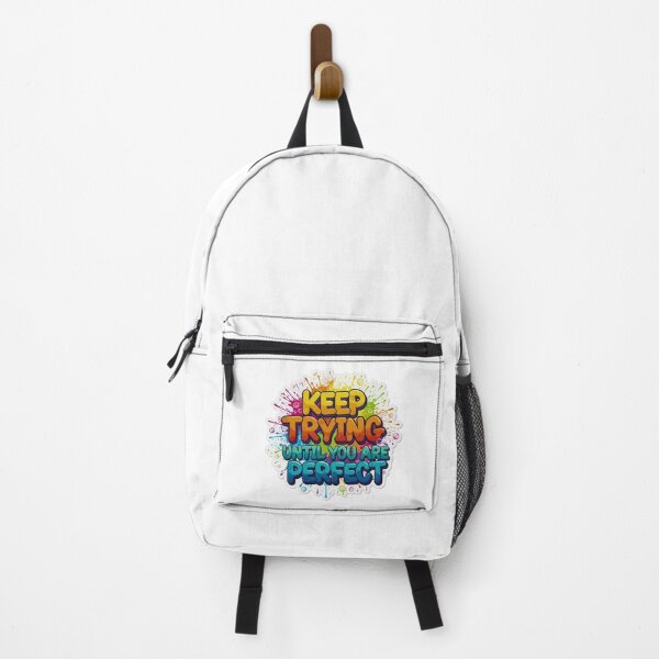 Item preview, Keep Trying Until You’re Perfect – Positive Message designed and sold by Kavya Art.