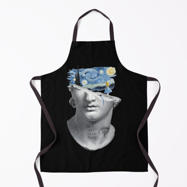 Item preview, Alice In Starry Night Surreal Bust Design designed and sold by HauteTrend.