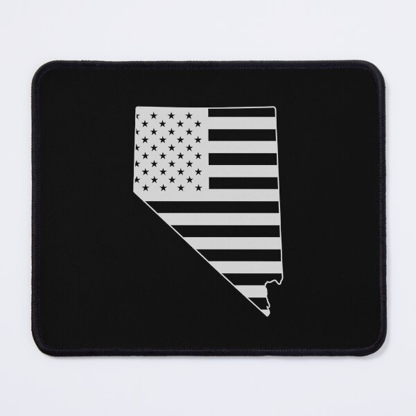 Item preview, Nevada USA Flag Silhouette – Stars and Stripes State Outline designed and sold by Paper Drip.
