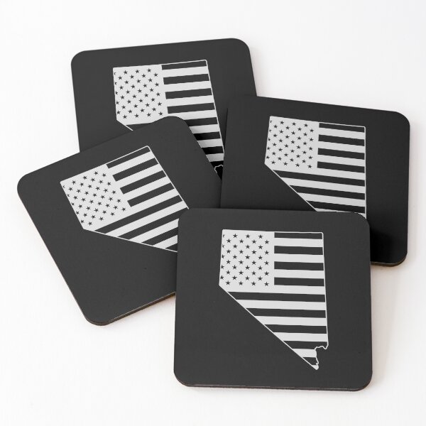 Item preview,  Nevada USA Flag Silhouette – Stars and Stripes State Outline designed and sold by Paper Drip.