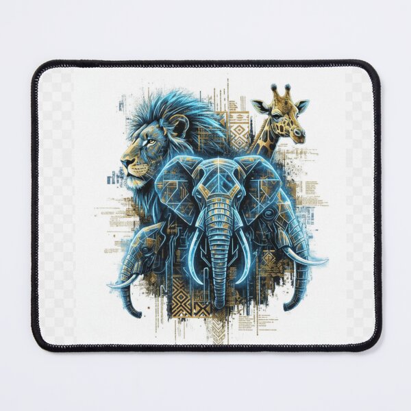 Item preview, Abstract Futuristic African-inspired designed and sold by BrightEdge25.