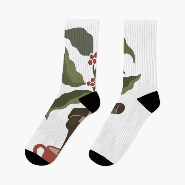 Item preview, Coffee Plant Portafilter Illustration – Minimalist Botanical Espresso Art for Coffee Lovers designed and sold by DrawHandArt.