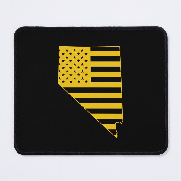 Item preview, Nevada USA Flag Silhouette – Stars and Stripes State Outline designed and sold by Paper Drip.