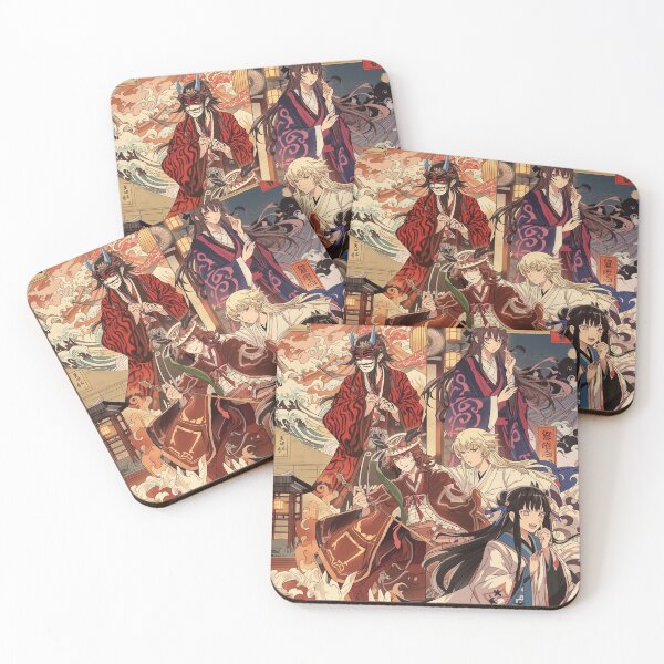 Item preview, Day vs Night Zodiac Warrior Five – Anime Ukiyo-e Fantasy Battle Scene designed and sold by Vandy Fullam.