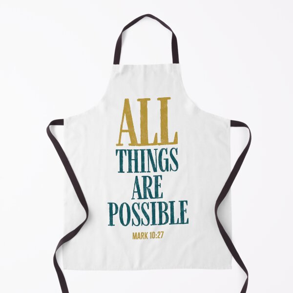 Item preview, All things are possible - Mark 10:27 designed and sold by LambsPath.