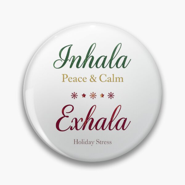 Item preview, Santa Inhala Exhala Christmas Shirt | Ho Ho Ho Stress Relief | Funny Holiday Wellness Gift designed and sold by Aesthynova.