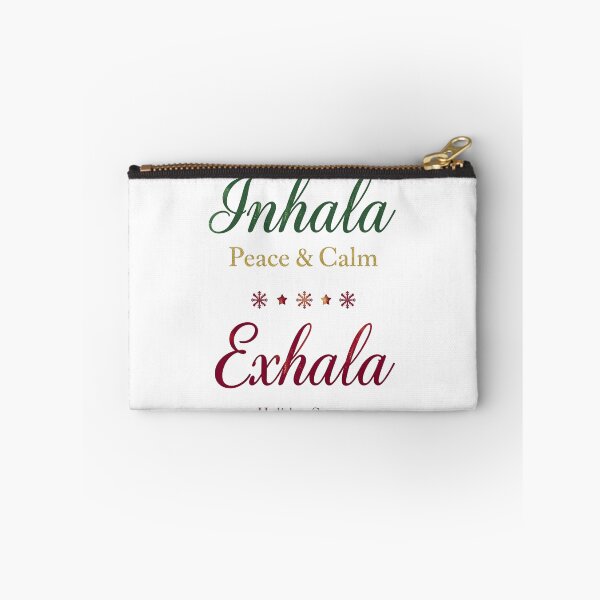 Item preview, Santa Inhala Exhala Christmas Shirt | Ho Ho Ho Stress Relief | Funny Holiday Wellness Gift designed and sold by Aesthynova.