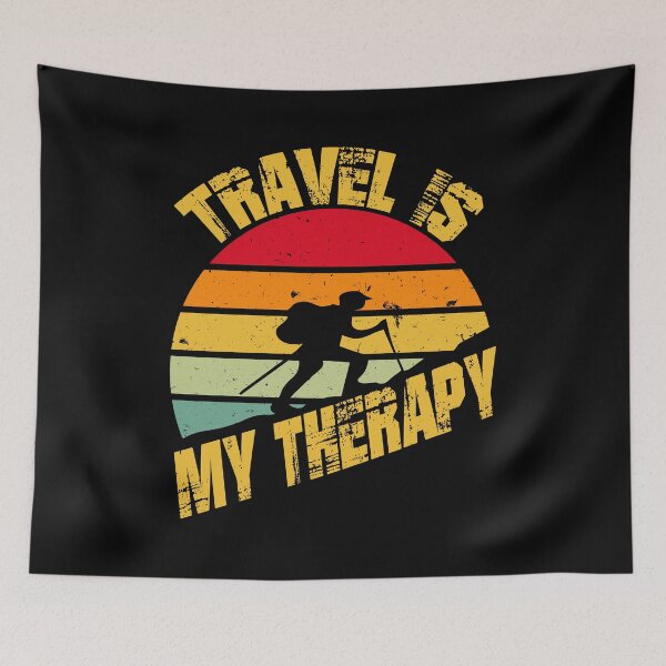 Item preview, Travel Is My Therapy designed and sold by EVANSTAGE.