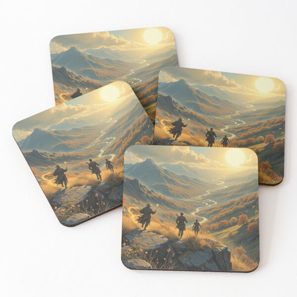 Item preview, Journey to the Sunrise – Fantasy Adventure Landscape designed and sold by DiceWay.
