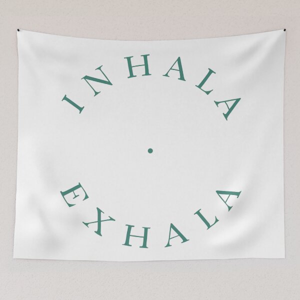 Item preview, Inhala Exhala Spanish Yoga Shirt | Bilingual Meditation Gift | Stress Relief Breathwork Wellness Tee designed and sold by Aesthynova.