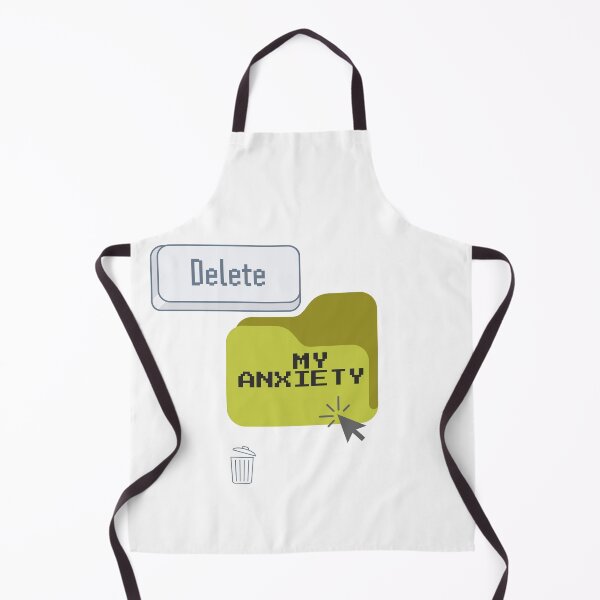 Item preview, Delete My Anxiety – Tech-Inspired Relatable Quote designed and sold by CielaNoir.