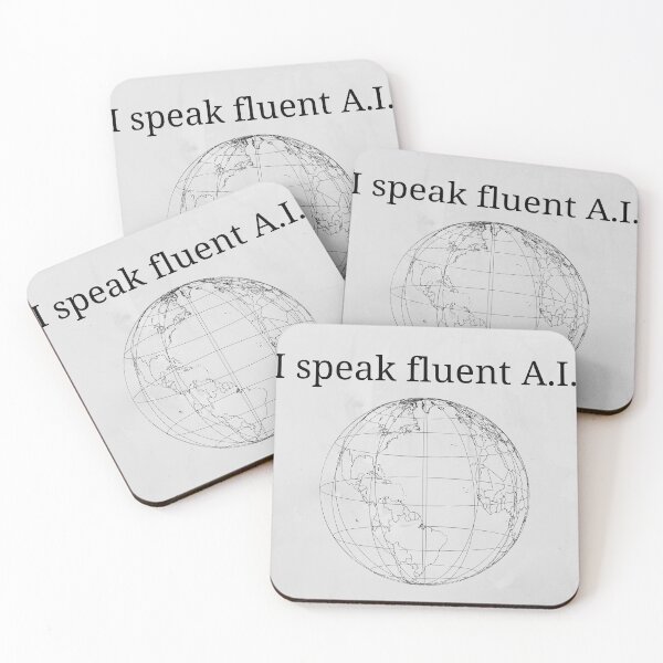 Item preview, I Speak Fluent A.I. | Funny Tech & Geek Humor | Gift for Teens, Coders & Students designed and sold by Michelle Sarah.