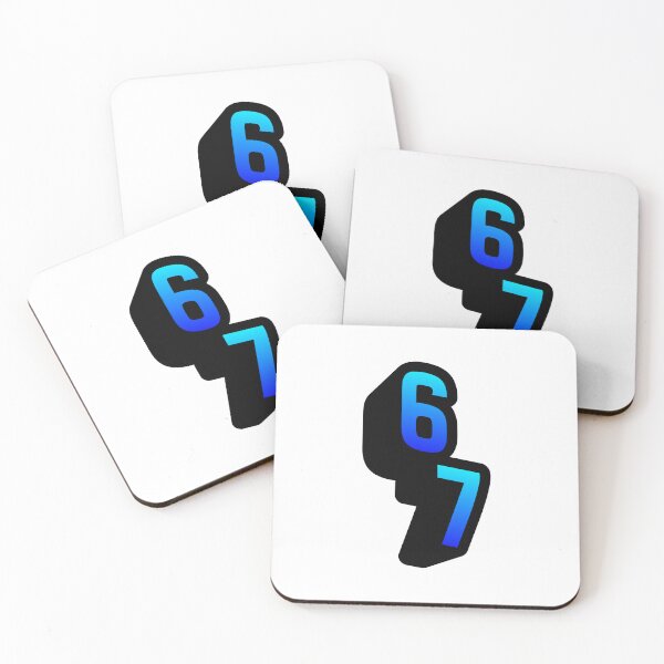 Item preview, Blue 3D "6, 7" Six Seven designed and sold by Holy Coast Threads (Formerly ChristianFlower).