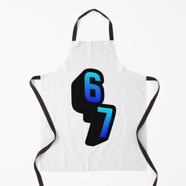 Item preview, Blue 3D "6, 7" Six Seven designed and sold by Holy Coast Threads (Formerly ChristianFlower).
