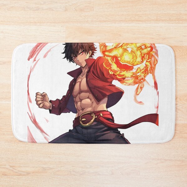 Item preview, Flame Aura Pirate Fighter – Original Anime Character designed and sold by ThroneOfAnime.