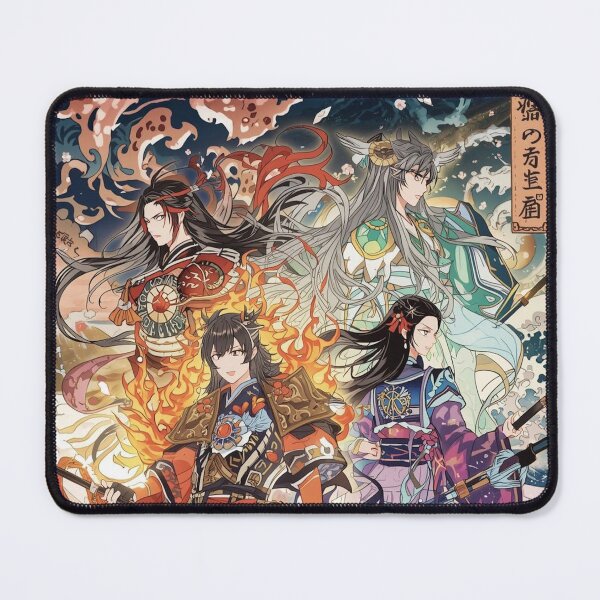 Item preview, Elemental Water Warriors – Anime Ukiyo-e Team Fantasy with Japanese Waves designed and sold by Vandy Fullam.