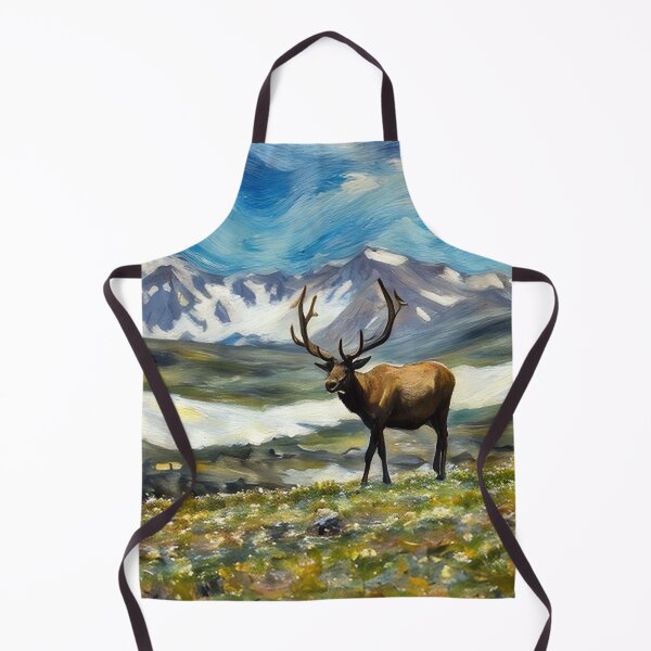 Item preview, Deer in the Mountains designed and sold by tomorrowsart.