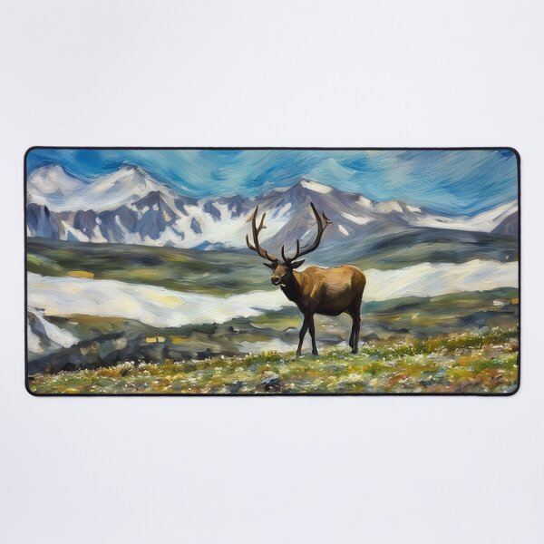 Item preview, Deer in the Mountains designed and sold by tomorrowsart.