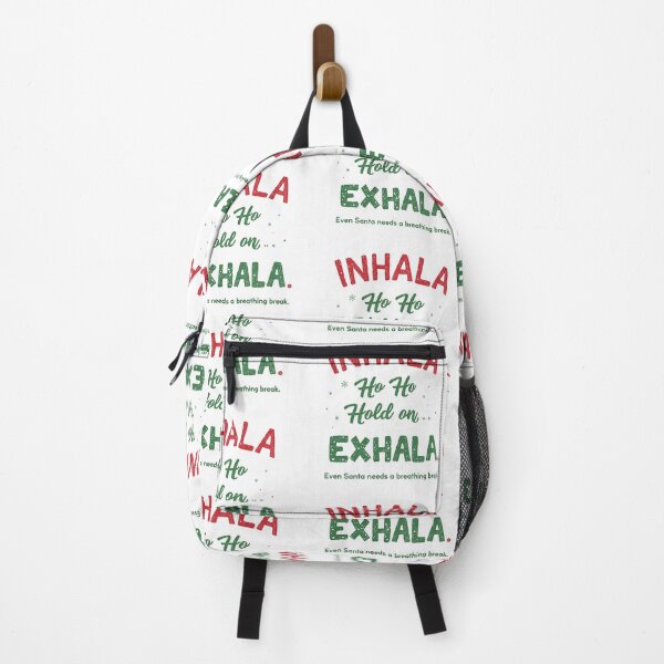 Item preview, Santa Inhala Exhala Christmas Shirt | Ho Ho Ho Stress Relief | Funny Holiday Wellness Gift designed and sold by Aesthynova.