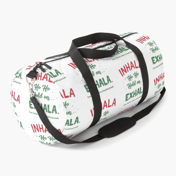 Item preview, Santa Inhala Exhala Christmas Shirt | Ho Ho Ho Stress Relief | Funny Holiday Wellness Gift designed and sold by Aesthynova.