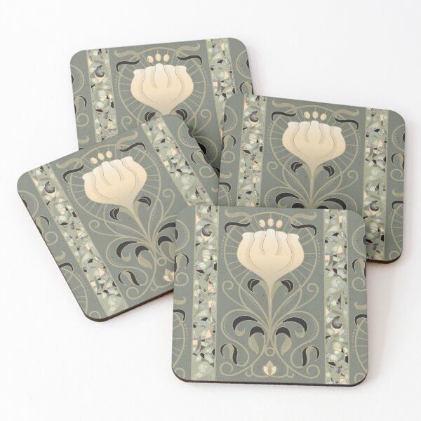 Item preview, Glass Garden - Mosslight Bloom designed and sold by Carina Parry Studios.
