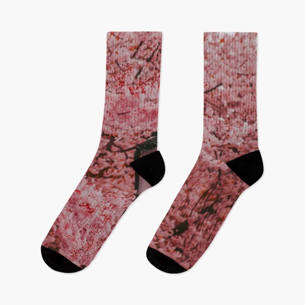 Item preview, Vintage Lamppost with Pink Cherry Blossoms designed and sold by asun5.