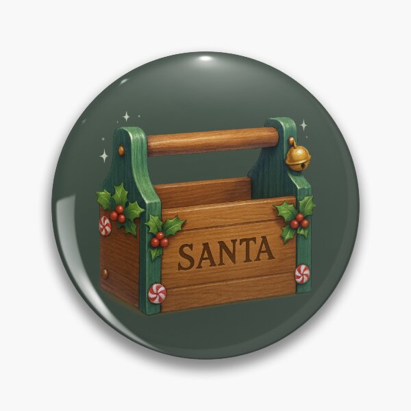Item preview, Santa’s Festive Carpenter Toolbox – Christmas Workshop Edition designed and sold by BROHLine Studio.
