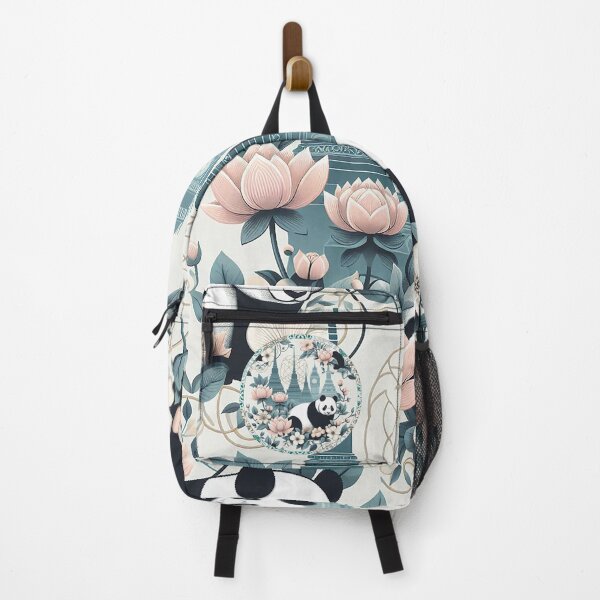 Item preview, Panda in Lotus-Line Serenity designed and sold by Vanich-Panich.