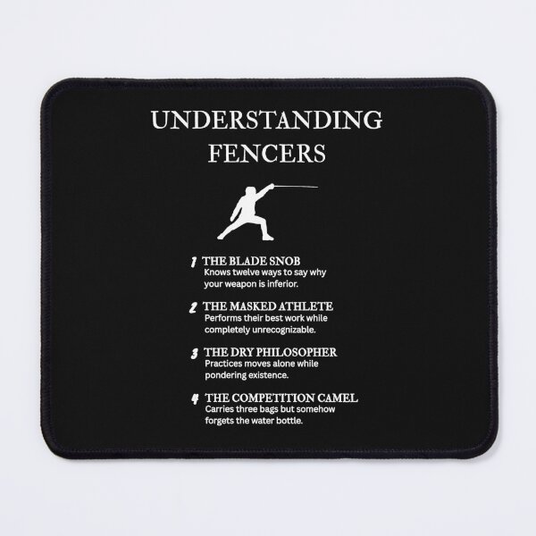Item preview, Fencing Life Shirt – Relatable Fencer Humor for Athletes – Black designed and sold by PsyFlow35.