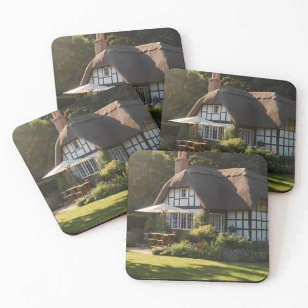 Item preview, Sunlit English Village Cottage with Garden designed and sold by BlareBlare.