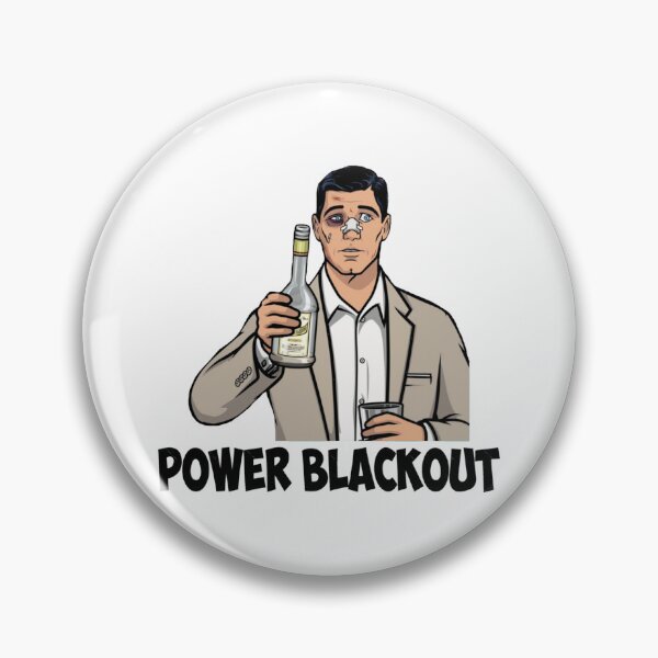 Item preview, Archer - Power Blackout  designed and sold by rishiroberson3.