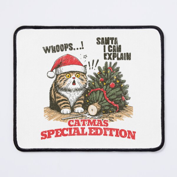 Item preview, Copy of WHOPPS..! Santa I can Explain Catmas Special Edition T-Shirt designed and sold by AKROSA.