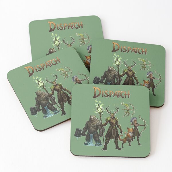 Item preview, Dispatch – Fantasy Nature Guardians Team designed and sold by DroolWorthyUS.