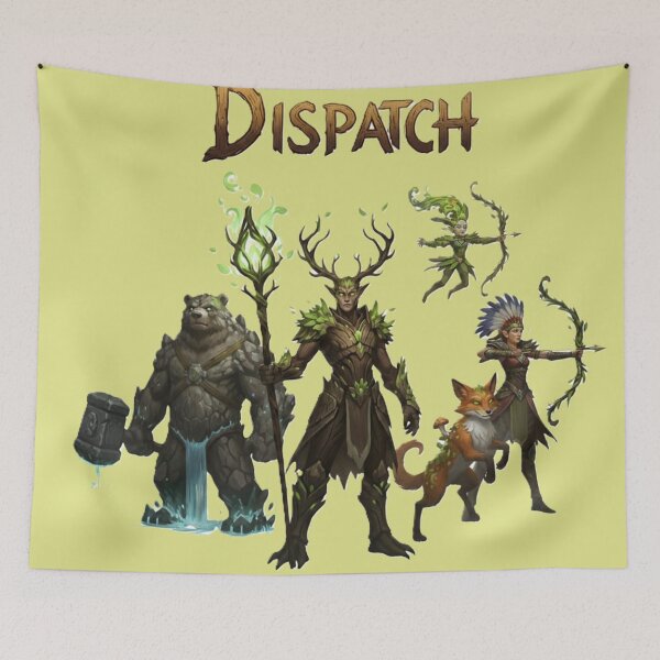 Item preview, Dispatch – Fantasy Nature Guardians Team designed and sold by DroolWorthyUS.